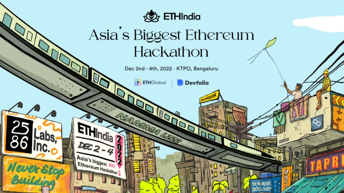 2,000人超が参加する世界最大級のイーサリアムのハッカソンETH Indiaにて、Ethereum Foundationから賞を獲得